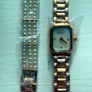 Brand New Rose Gold Emporio Armani Watch